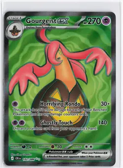 Pokemon TCG Gourgeist ex Chaos Rising 102/086 Ultra Rare Near Mint - Image 1