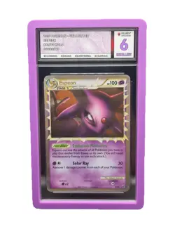 2010 Pokemon Undaunted #81 Espeon Holo Ruby 6 - Image 1