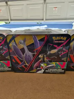 (4) FOUR - Pokemon 2025 Fall Mega Collector Chest Tin Boxes - 24 Packs ! - Image 4