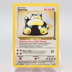 Pokemon TCG - Snorlax 27/64 Jungle Rare WOTC - EXC/NM - Image 2