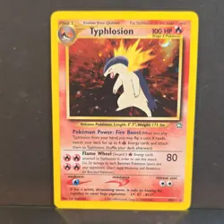 The Pokemon Company Typhlosion 18/111 Neo Genesis Holo Rare ENG - Image 1