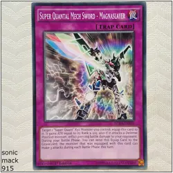 Super Quantal Mech Sword - Magnaslayer - WIRA-EN039 - Common 1st Edition Yugioh - Image 1