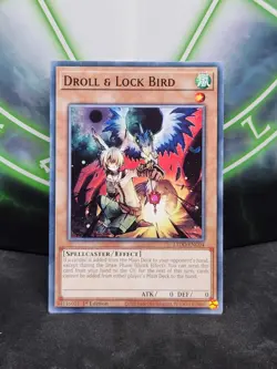 Yugioh Droll & Lock Bird L5DD-ENC04 Common 1st Edition NM - Image 1