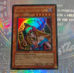 Konami Yu-Gi-Oh! Dark Magician Girl RDS-ENSE2 Ultra Rare Foil LE 2000/1700 - Image 1