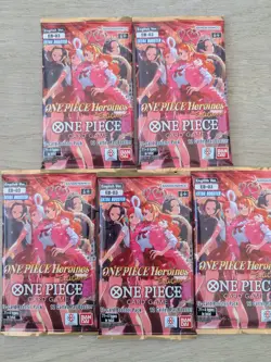 One Piece EB-03 Heroines Edition 5x Sealed Booster Pack English New 🔥 In Hand ✅ - Image 2