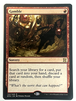 Gamble - Magic The Gathering (Eternal Masters) #132 - Image 1