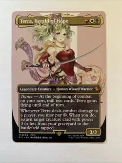 Terra, Herald of Hope (Borderless) Commander: Final Fantasy Regular - Image 1