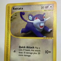 Clay Rattata 128/165 Expedition - NM - Image 3