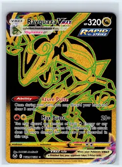 Rayquaza VMAX TG29/TG30 Secret Rare Silver Tempest Trainer Gallery Pokemon NM - Image 1