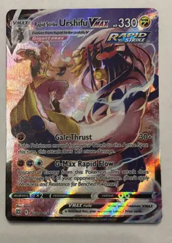 Rapid Strike Urshifu VMAX TG21/TG30 Brilliant Stars TG UR Holo EN 330HP - Image 1