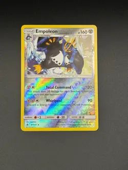Pokemon Empoleon Reverse Holo Holo Rare SM - Forbidden Light 81/131 NM - Image 1