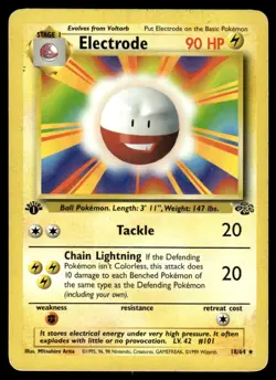 Electrode #18 - Rare - Pokemon Jungle WoTC - LP/NM - Image 1