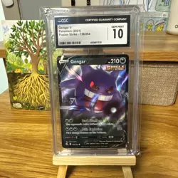 Gengar V 156/264 Ultra Rare Holo - 2021 Pokemon Fusion Strike - CGC 10 - Image 2