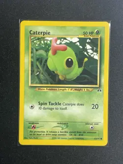 Pokemon TCG Caterpie Neo Discovery 53/75 Regular Common - Image 1