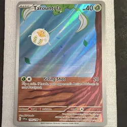 Pokemon Tarountula 199/198 SV01 Scarlet & Violet Illustration Rare Holo ENG - Image 1