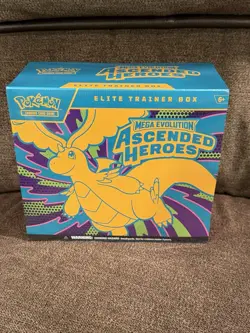 Pokemon TCG: Mega Evolution Ascended Heroes Elite Trainer Box ETB NEW SEALED - Image 1