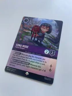 Edna Mode - Fashion Designer - 209/204 - Epic - Lorcana - Wilds Unknown - Image 1