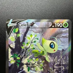 Celebi V 245/264 SWSH Fusion Strike Holo Alt Art Secret Rare Pokemon TCG Card NM - Image 3