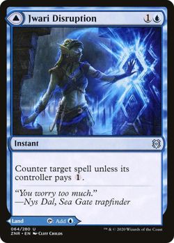 MTG magic 1x Jwari Disruption (M/NM) Zendikar Rising - Image 1
