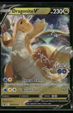#SWSH235 Dragonite V SWSH: Sword & Shield Promo Cards - Image 1