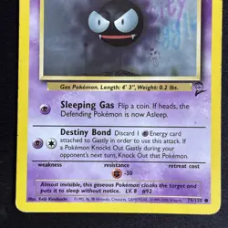 Original Base Set 50/102 Common Pokemon Card 1999 - Image 3