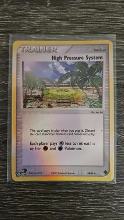Pokemon TCG High Pressure System Dragon (2003) Reverse Holo Foil Card LP - Image 1