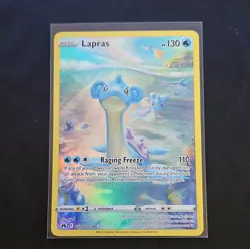 Pokemon Lapras GG05/GG70 Crown Zenith Galarian Gallery Ultra Rare - Image 1