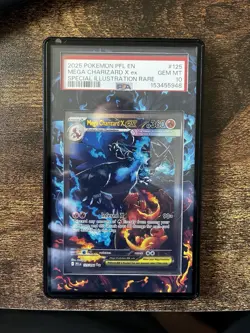 2025 Pokemon Phantasmal Flames SIR Mega Charizard X EX PSA 10 GEM MINT 🔥🔥🔥 - Image 1
