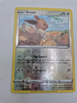 Eevee 125/203 Reverse Holo Common Pokemon Evolving Skies EVS NM - Image 1