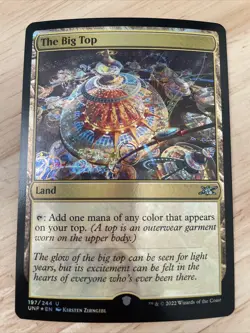 MTG The Big Top FOIL Unfinity #197/244 Uncommon NM/M - Image 1
