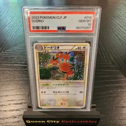DODRIO - PSA GEM MINT 10 - 2023 Pokemon CLF Japanese #014 - Image 1