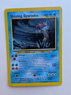 Shining Gyarados 65/64 Neo Revelation Holo Secret Rare Unlimited English - Image 5