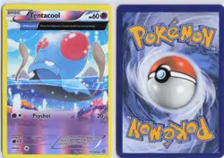 Tentacool 71/160 Uncommon Primal Clash Pokemon Reverse Holo Lightly Played - Image 3