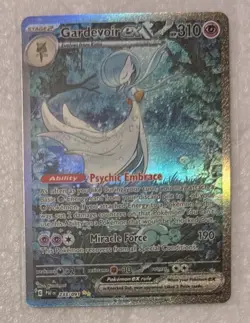 2026 Pokemon Gardevoir ex 233/091 SV Paldean Fates Holo SIR Near Mint - Image 1