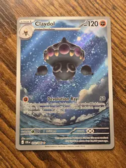Claydol 092/086 IR Pokemon Chaos Rising Full Art Illustration Rare Pokemon TCG - Image 1