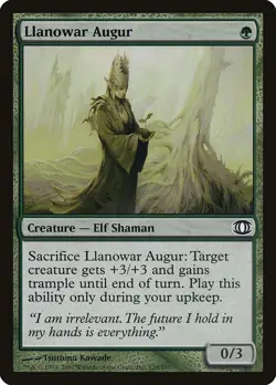 Future Sight Llanowar Augur MTG Magic the Gathering NM - Image 1