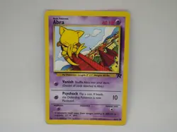 Pokemon English LP Abra 49/82 Team Rocket - Image 1