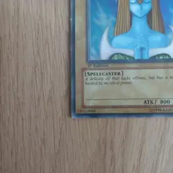 LOB-062 1ST EDITION YUGIOH MYSTICAL ELF HOLO (MP) - Image 5