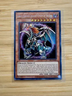 YuGiOh! Invasion of Chaos Emperor Dragon Envoy of the End IOC-EN000 NM ✨ - Image 1