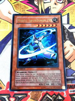 Mystic Swordsman LV6 rds-en008 1st Edition (NM+/LP) Ultra Rare Yu-Gi-Oh! - Image 1
