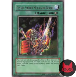 Yugioh Fusion Sword Murasame Blade LOD-079 Rare NM - Image 1