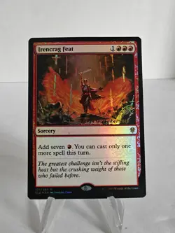 Irencrag Feat [Throne of Eldraine Prerelease Promos] NM - Image 1