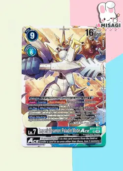Digimon Trading Card - Karte Imperialdramon: Paladin Mode ACE BT17-077 TCG - Image 1