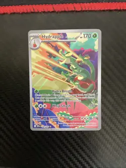 NM Hydrapple 188/182 Illustration SV10 Destined Rivals Holo Pokemon card English - Image 1