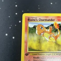 Pokemon Card - Blaine's Charmander Gym Heroes 61/132 Common 1st Edition NM 1 - Image 2