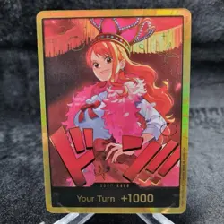 One Piece Gold Nami Don!! Card (EB03) [Foil] Heroine’s Edition (ENG) - Image 1
