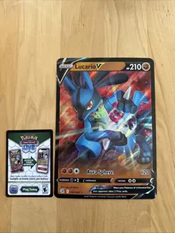 Lucario V 146/264 Jumbo Cards Holo - Image 1