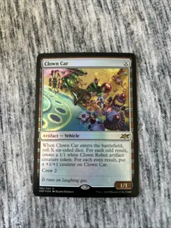 MTG Clown Car UNF 186 Unfinity FOIL Rare - Image 1