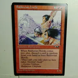 BALDUVIAN HORDE --- MTG --- ALLIANCES --- NM - Image 1