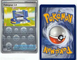 Pokegear 3.0 084/086 Pokeball Reverse Holo Black Bolt Pokemon NM Beach - Image 3